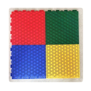 Loseta de Plástico Modular para Exteriores, Encajable, Multiusos, para Pisos de Canchas de Baloncesto - Product Image 5