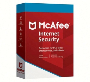McAfee Internet Security 10pc 1 Devices 1 Year Security <b>Software</b> - Product Image 1