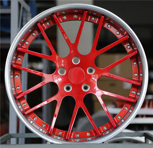 Rines JUWA Premium de 1/2 Piezas de Aleación de Aluminio Forjado para Mejora de Estilo BBS TE37 <span class=keywords><strong>HRE</strong></span> para Autos Tuning - Product Image 3