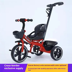 Triciclo Leggero 1-3-5 Anni, <span class=keywords><strong>Bicicletta</strong></span> per Bambini, <span class=keywords><strong>Passeggino</strong></span> a 3 Ruote, Ausilio per Camminare con Funzione Musicale in Plastica - Product Image 6