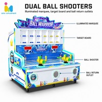 Machine de jeu de tir au bowling, jeu d'arcade interactif familial, équipement de divertissement pour enfants et adultes