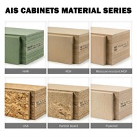 Gabinete de Cocina Personalizado de Alta Calidad HG, Gabinete Alto de Almacenamiento con Estantes, Gabinete de Esquina con Sistema de Organización Extraíble