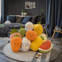 Usine Shengye – Peluche personnalisée en forme de carotte, rembourrage PP, créez votre propre jouet en peluche en forme de plante, vente en gros de produits en vrac