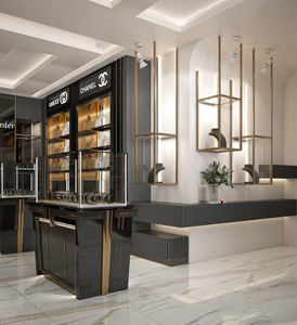 Vetrina Moderna Ecologica in Legno per Orologi e Gioielli con Illuminazione LED - Espositore in Vetro Personalizzabile Resistente, Produzione Diretta - Product Image 5