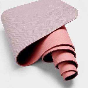 Tapis de yoga en TPE haute densité, élastique, doux, antidérapant, écologique, avec sac de transport - Design personnalisé durable avec logo - Product Image 1