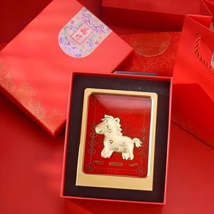 Statuetta del Dio della Ricchezza Cavallo Dorato, Regalo Creativo e Souvenir - Product Image 6