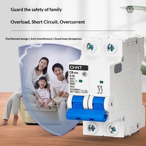 Disjoncteur solaire CHINT 125A DC220V DC MCB 1P 2P 125A pour la protection des systèmes photovoltaïques (PV) et des onduleurs, certifié IEC - Product Image 3