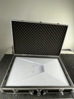 Étui de Club robuste de luxe pour Starlink Gen 3 Dish Kit Routeur Cordons d'alimentation Boîte de rangement en métal à armure rigide
