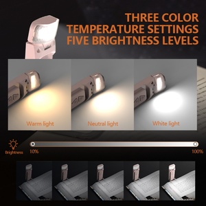 Lámpara de Lectura LED USB Mini Portátil con Protección para los Ojos, Diseño Moderno y Flexible con Clip para Libros, para Estudiantes y Sala de Estar - Product Image 3
