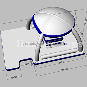 2022 Mới Nóng Bán <span class=keywords><strong>Inflatable</strong></span> Nước Giải Trí Nền Tảng, Đảo Nổi Với Tent Thiết Bị Giải Trí Nước Để Bán - Product Image 6