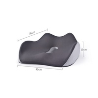 Coussin de siège en mousse à mémoire de forme de qualité commerciale certifié TB117, ergonomique et orthopédique, pour le bureau et la conduite, ignifuge