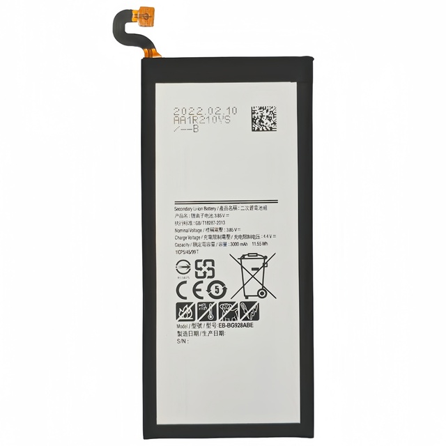 REAL CAP Replacement Battery EB-BG928ABE for Samsung Galaxy S6 Edge Plus S6 Edge + SM-G9280 SM-G9287 Cell Phone Factory OEM