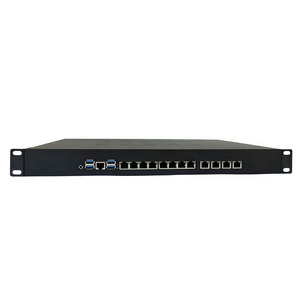 Serveur 1U en rack Intel Xeon E5 V3 V4 avec 12 ports LAN 2.5G I226 et double port SFP+ 2x10G, compatible Mikrotik <span class=keywords><strong>Sophos</strong></span> pour pare-feu, routeur, VPN - Product Image 4