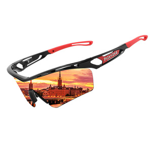 Polarized Cycling Sunglasses Square Frame Unisex Outdoor Sports <b>Glasses</b> For Riding And <b>Driving</b> - Product Image 2