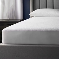 Protège-matelas en coton éponge premium AOSEN, respirant, doux et à poches profondes, surface en tissu éponge, fabrication de housses de lit