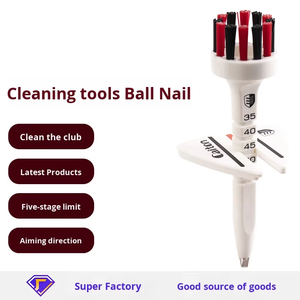 Porte-tees de golf écologique multifonctionnel en plastique, hauteur réglable, taille et longueur personnalisables, impression de logo de marque sur mesure - Product Image 5