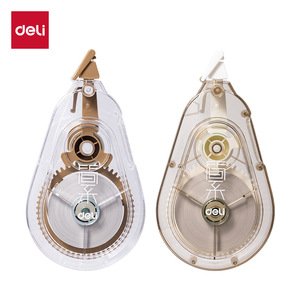Deli Correction Tape 5mmx30m Plastic Silent White Simple Series JX107 - Product Image 5