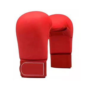 Guantes de Karate de Cuero Kyokushin Blancos de Alta Calidad, Ligeros y Ecológicos, Aprobados por la WKF, Kata Gold Master, Unisex, Directo de China - Product Image 1