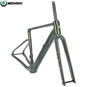 Kit de cadre de vélo de gravier en carbone avec patte de dérailleur UDH et boîte à outils intégrée - Product Image 2