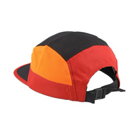 Casquette de sport sur sentier classique personnalisée 5 panneaux casquette en maille 5 panneaux casquette de camp casquette d'athlétisme en polyester léger logo