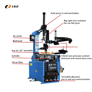 آلة تغيير إطارات السيارات من LIGE مع ذراع مساعد - Product Image 4