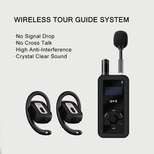 Système de guide audio sans fil professionnel pour le tourisme et les visites en groupe - Product Image 1