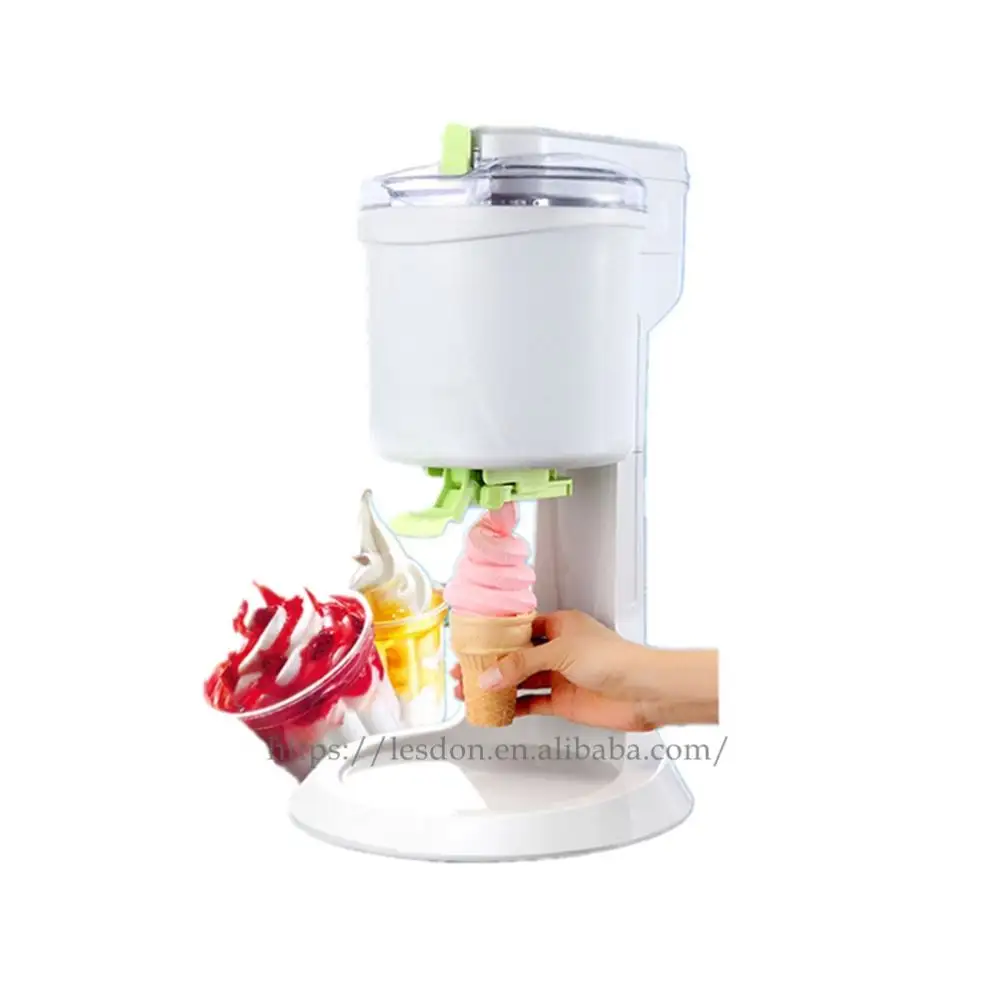 Máquina para hacer helados de frutas y verduras suaves, máquina pequeña de escritorio para hacer helados, alta calidad, precio de fábrica, nueva