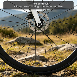 Vélo de route Endurance avec freins à disque hydrauliques Shimano <span class=keywords><strong>Tiagra</strong></span>, cadre en aluminium 700C - Product Image 3