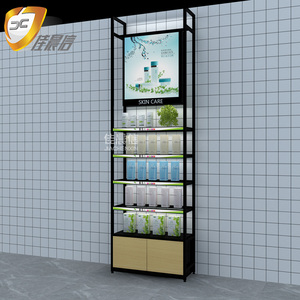 Thương mại Kim Loại hiển thị đứng cho đồ ăn nhẹ siêu thị sử dụng sắt và thép kệ - Product Image 5