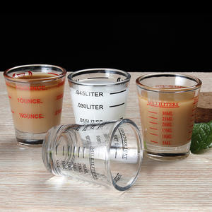 30 ml Ölçekli Ölçüm Bardağı Espresso, Pişirme Ölçümleri, Kokteyller ve İçki Servisi için Mükemmel - Product Image 5