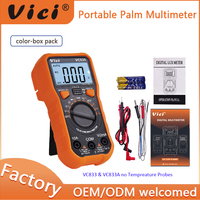 Multimeter Digital DC DC 600V 10A Auto Range VC835 True RMS NCV Laris Manis Harga Terjangkau Ukuran Saku 2000 Digit