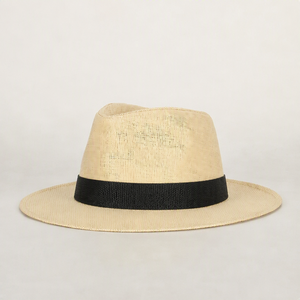 <span class=keywords><strong>Chapeau</strong></span> <span class=keywords><strong>Fedora</strong></span> Panama en paille pour <span class=keywords><strong>homme</strong></span>, style gentleman, idéal printemps-été, protection solaire, voyage, pêche, décontracté, extérieur - Product Image 5