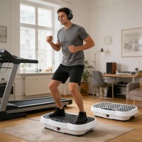 Plaque vibrante de fitness ABS la plus vendue pour la thérapie par vibration corporelle et l'entraînement passif