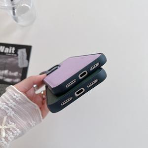 Funda 3D de Cuero Vegano PU Saffiano para Móvil para iPhone 16 Pro Max - Product Image 5