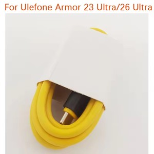 Cargador Original Ulefone Armor 23 Ultra Súper Rápido, Adaptador de Carga Oficial, Cable de Línea de Datos para Ulefone Armor 26 - Product Image 2