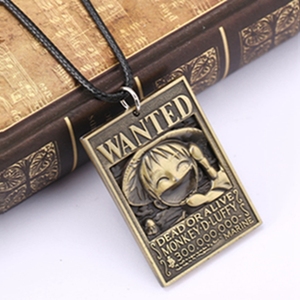 <span class=keywords><strong>Collana</strong></span> con Ciondolo Monkey D. Luffy di <span class=keywords><strong>One</strong></span> <span class=keywords><strong>Piece</strong></span>, Gioielli Anime Giapponesi in Lega, Vendita all'Ingrosso - Product Image 6