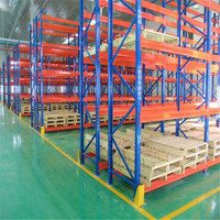 Rayonnage à palettes métallique pour entrepôt, système de rayonnage à palettes, étagères robustes, unité de rayonnage pour le stockage de marchandises
