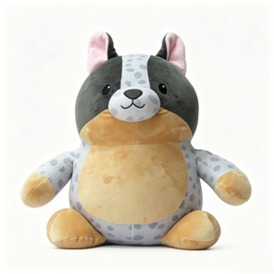 Peluche de chien tacheté personnalisée, Peluche de chien mignonne, Peluche de chiot assis, Jouet en peluche de chiot, Animal en peluche de chien - Product Image 1