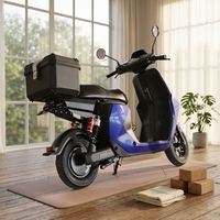 Trottinette Électrique Urbaine à Pédales Assistées 1000W 60V avec Grand Siège pour Adultes, Vitesse Rapide, Modèle 2000W - Meilleures Ventes