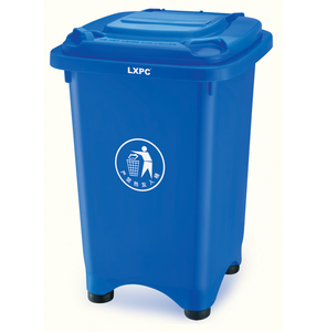 LXPC 50C Indoor 50 Liter Plastic Dustbin Without Foot Pedal