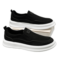Chaussures en tissu Printemps-Été 2025 Nouveau style coréen Ultra-légères Basses Antidérapantes Résistantes à l'usure Faciles à enfiler Tendance Maille PU PVC