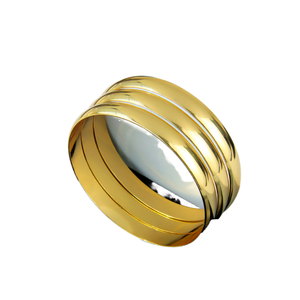 Latest Simple AYONG Classic 18k Gold Plated Children's Jewelry <b>Bangle</b> Non-Tarnish Hypoallergenic Kids <b>Bracelet</b> Gift Wholesale - Product Image 1