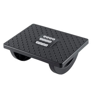 Taburete de reposapiés de plástico para el hogar, oficina, debajo del escritorio, masajeador de pies ergonómico, reposapiés, taburete de descanso para pies desmontable portátil - Product Image 1