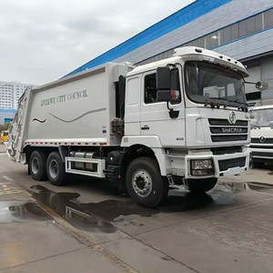 Camion compacteur de déchets diesel SHACMAN 6x4, capacité du réservoir de 20 m³, camion compacteur de déchets hydraulique - Product Image 1