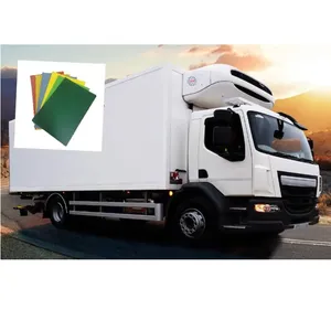 Boa qualidade Fabricante Refrigerador FRP Painéis Caminhões Body Freezer Trucks Body GRP folha para Dry Cargo Box Truck Body