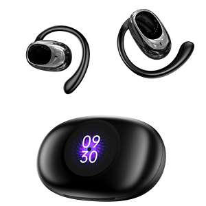 Casque sans fil à conduction osseuse KANOSHIN YX39 avec affichage numérique, JL BT 5.4, suppression du bruit ENC, étanchéité IPX4, mémoire, véritable son immersif - Product Image 5
