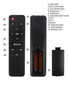 24inch kích thước lớn mềm bảng điều chỉnh video ánh sáng Studio nhiếp ảnh chiếu sáng Kit LED điền ánh sáng LED bảng điều chỉnh đèn cho video livestream - Product Image 2