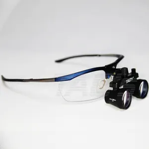 Galilean Ns2.5x Vergrootglas Tandheelkundige Chirurgische Loepen Medisch Instrument Optisch Glas P2 Zwart