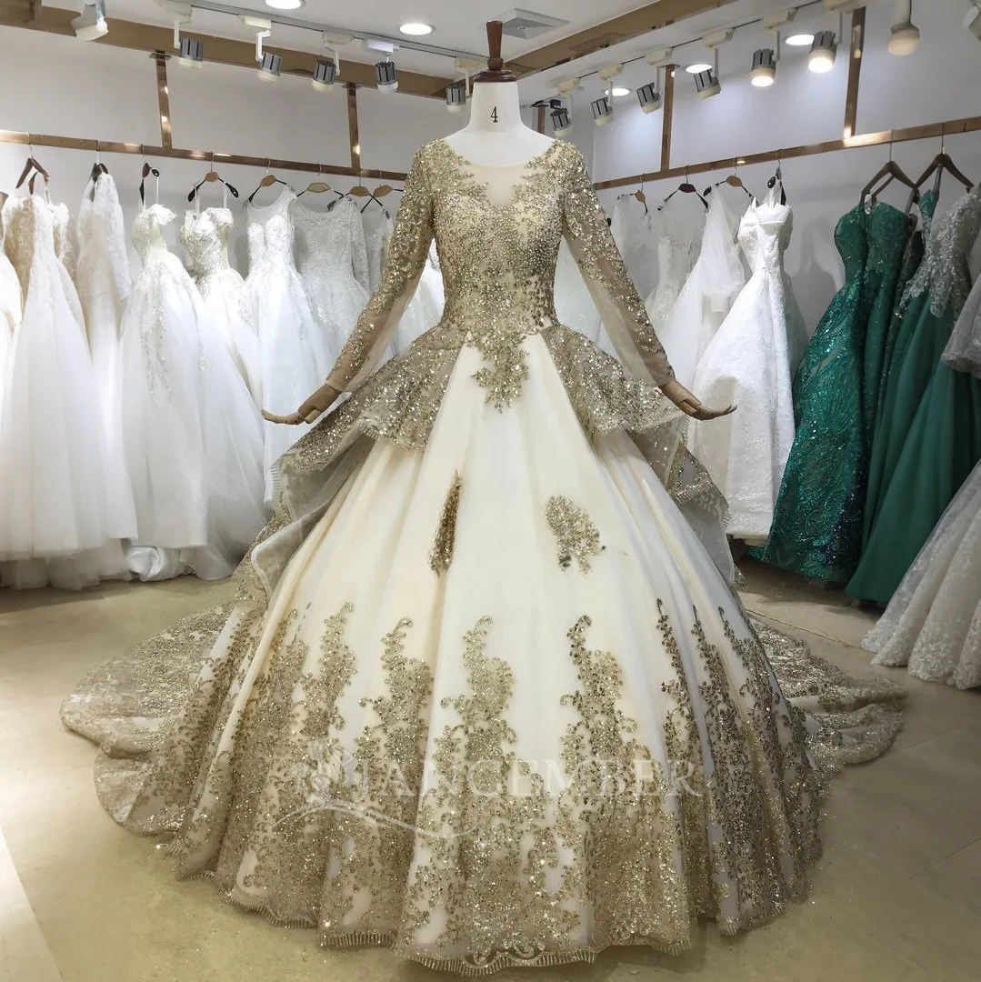 De Novia Vestidos De 15 AÃ±os Blanco Con Dorado Xv Años Vestidos