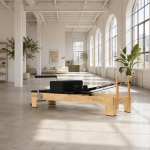 Reformer de Pilates de Madera de Roble Personalizado OEM, Máquina de Fitness Ajustable con Certificación CE para Estudio y Gimnasio en <span class=keywords><strong>Casa</strong></span> - Product Image 3